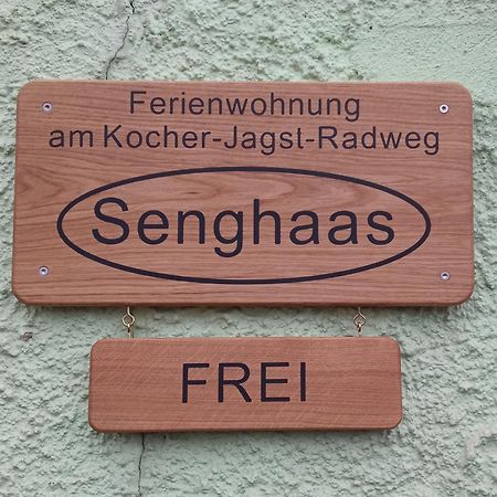 Ferienwohnung Am Kocher-Jagst Radweg Neuenstadt am Kocher Buitenkant foto